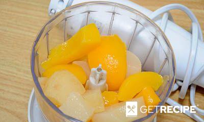 Мусс «Тутти-Фрутти» из консервированных фруктов (2-й рецепт)