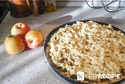 Яблочный пирог (по рецепту тети Люси) (2-й рецепт)