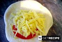 Пирожки с сыром и помидорами (2-й рецепт)