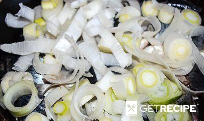 Селедка, запеченная с грибами и овощами под сырной корочкой (2-й рецепт)
