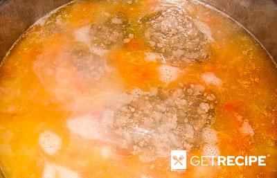 Фасолевый суп с перцем и помидорами (2-й рецепт)