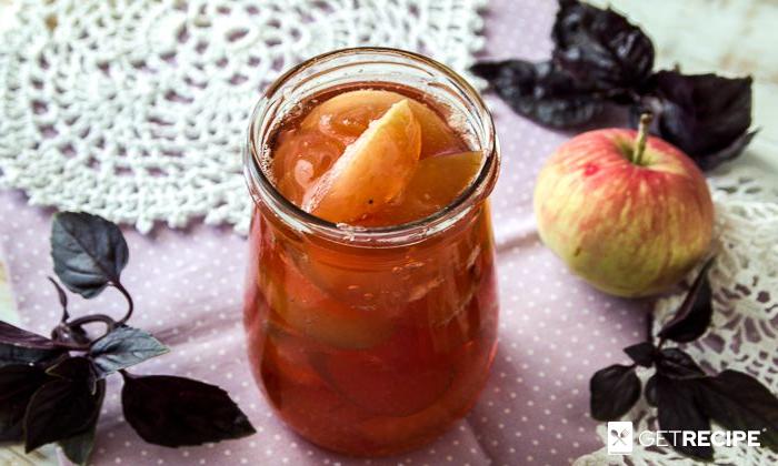 Photo of Варенье из яблок с базиликом (2-й рецепт)