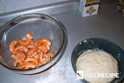Хрустящие мешочки с креветками (2-й рецепт)