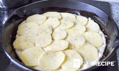 Фокачча с картофелем и розмарином (focaccia con patate e rosmarino)