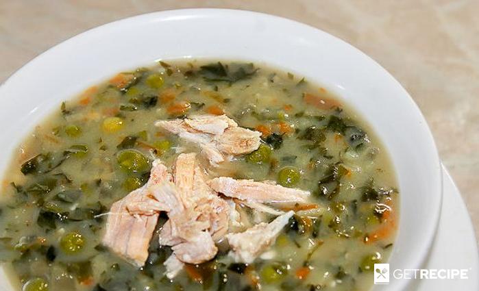 Photo of Суп с крапивой, снытью и зеленым горошком (2-й рецепт)