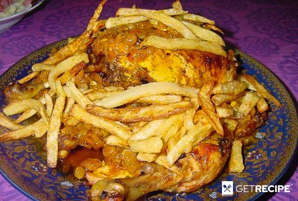 Photo of Курица с черносливом и картофелем фри