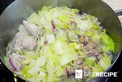 Куриный суп с капустой (2-й рецепт)