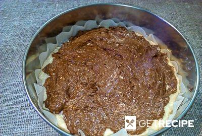 Пирог с творожными шариками и заварным кремом (2-й рецепт)