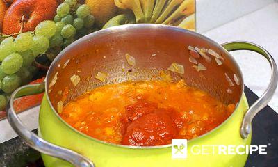 Густой томатный суп с белой фасолью (2-й рецепт)