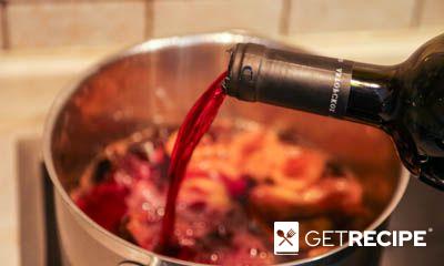 Глинтвейн из красного вина и сливы (2-й рецепт)