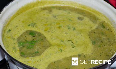 Суп-пюре из кабачков и стручковой фасоли (2-й рецепт)