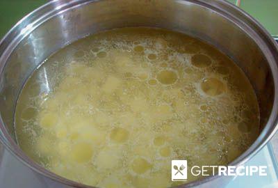 Суп с фрикадельками и жидкой лапшой (2-й рецепт)