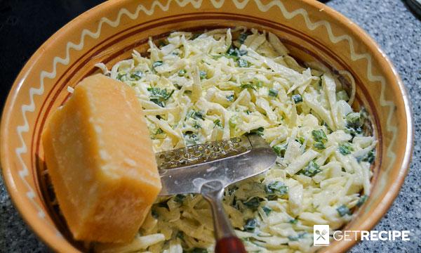 Капустный салат с сыром (2-й рецепт)