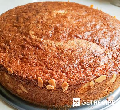 Бисквитный торт с клубникой, лаймом и мятой (2-й рецепт)