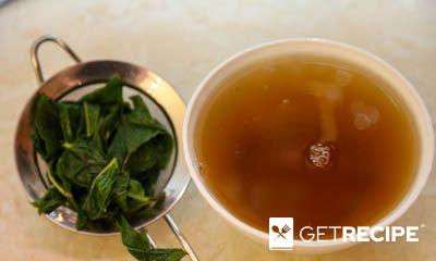 Лимонад из зеленого чая с мятой (2-й рецепт)