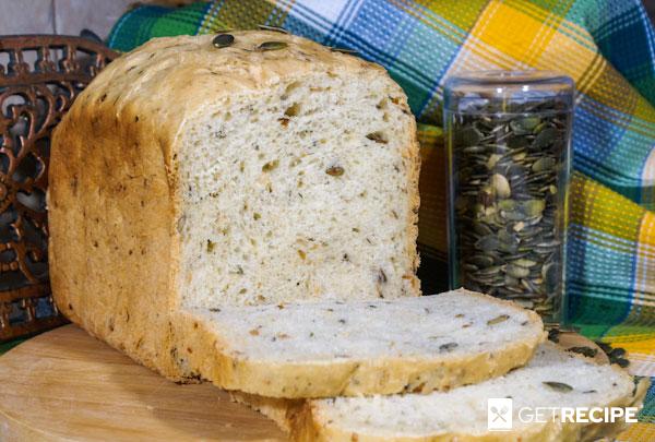 Photo of Хлеб с тыквенными семечками (рецепт для хлебопечки).
