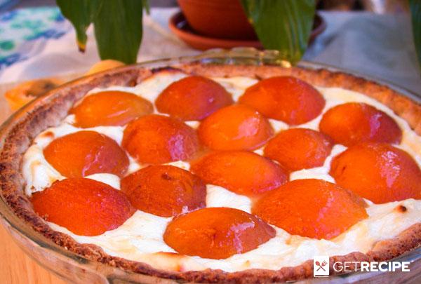 Photo of Пирог с абрикосами и творожной начинкой.