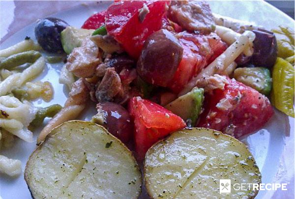 Photo of Макаронный салат с авокадо и горбушей