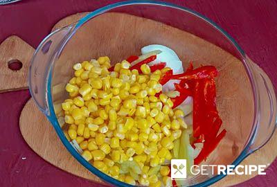 Острые куриные ножки с овощами и кукурузой по-мексикански (2-й рецепт)
