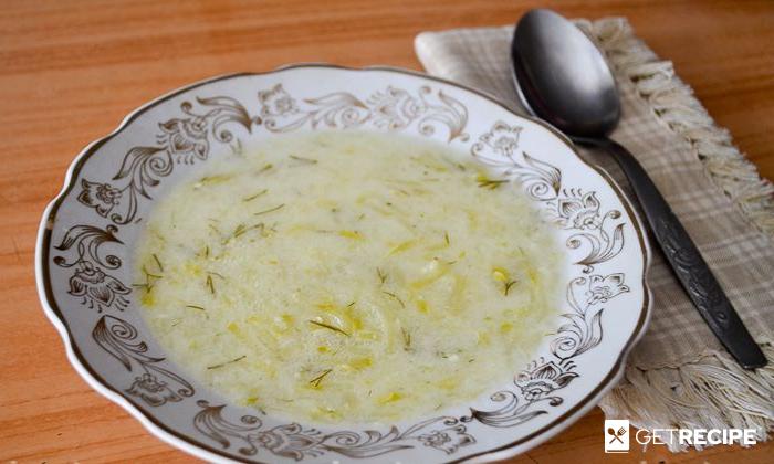 Photo of Кабачковый суп на сметане по-закарпатски (2-й рецепт)