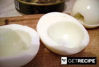 Просто фаршированные яйца (с шпротами) (2-й рецепт)