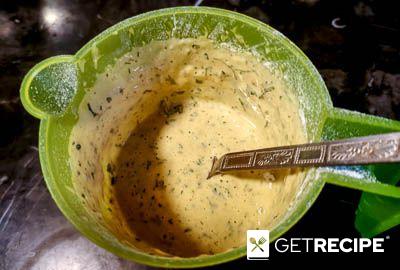Жареный мерланг (путассу) с оладьями (2-й рецепт)