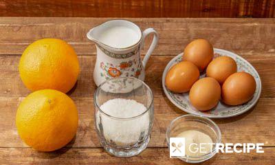 Апельсиновый молочный пудинг (2-й рецепт)