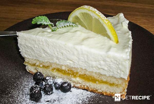 Творожный торт «Лимонное настроение».