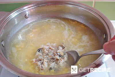 Крабовый суп с кукурузой (2-й рецепт)