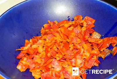 Тальятелле с копченой грудинкой, пекорино и тосканской капустой (2-й рецепт)