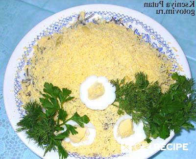 Салат с морской капустой (2-й рецепт)