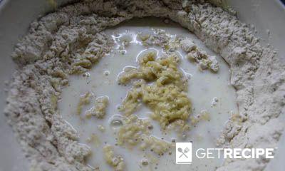Пирог-перевертыш со сливами в карамели (2-й рецепт)