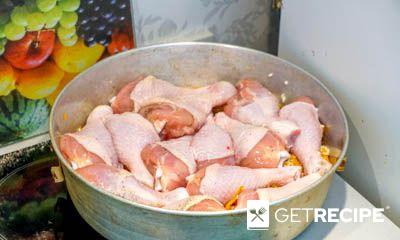 Рис с куриными голенями в духовке (2-й рецепт)