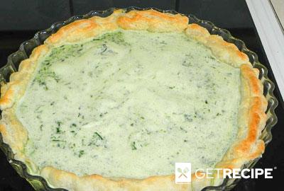 Пирог с черемшой и сыром (2-й рецепт)