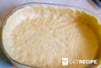Пирог с беконом, сыром чеддар и сливками (2-й рецепт)