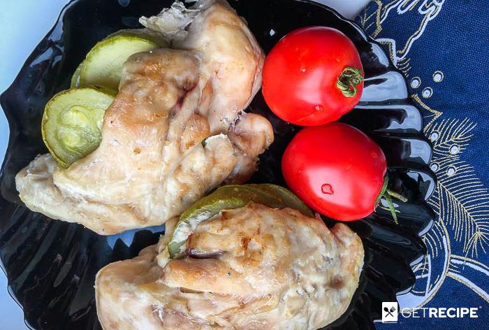 Photo of Кармашки из куриных грудок, фаршированные кабачками и соусом песто (2-й рецепт)