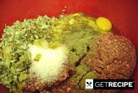 Рубленая говядина с грибами на шпажках (2-й рецепт)