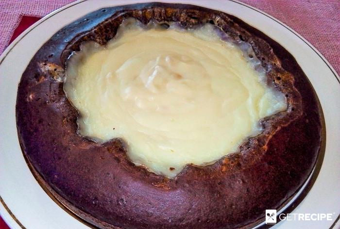 Photo of Шоколадный пирог с заварным кремом «Островок».
