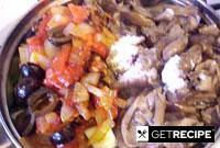 Рагу из кабачков с грибами (2-й рецепт)
