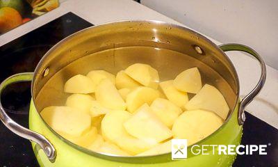 Открытые пирожки калитки с картошкой