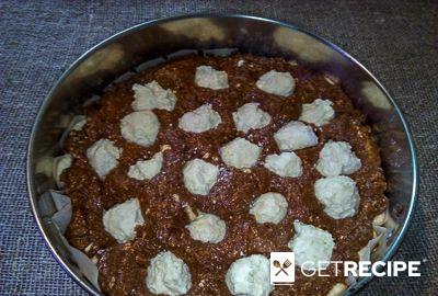 Пирог с творожными шариками и заварным кремом (2-й рецепт)