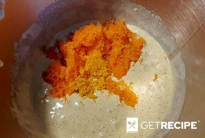 Морковный рулет со сливочным кремом (2-й рецепт)