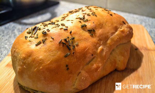 Photo of Хлеб с сырной начинкой а-ля Стромболи.