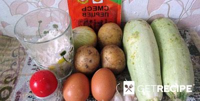Овощные оладьи из кабачков с картошкой (2-й рецепт)