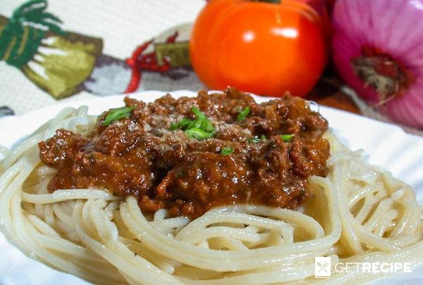 Photo of Спагетти с соусом суго.