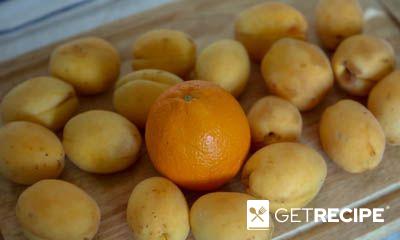 Компот из абрикосов и апельсинов (без стерилизации)