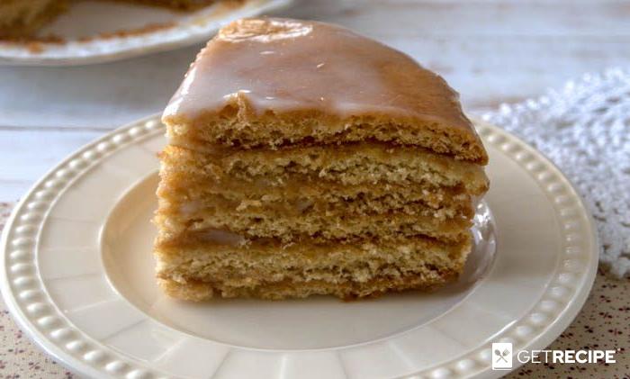 Торт шифоновый медовик (2-й рецепт)