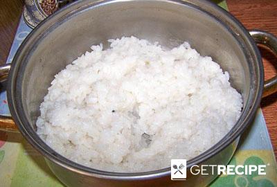 Луковые «чашечки» с вешенками и рисом (фаршированный лук) (2-й рецепт)