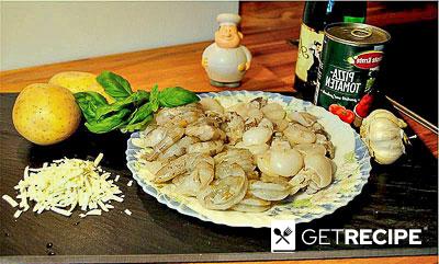 Рагу из каракатиц, креветок и трески по-калужски (2-й рецепт)