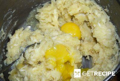 Картофельные гнезда с курицей в духовке (2-й рецепт)